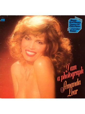 1404246		Amanda Lear – I Am A Photograph, Poster	Disco, Funk/Soul 	1977	Ariola – 25 473 OT, Ariola – 28 866 OT	NM/EX	Germany	Remastered	1977