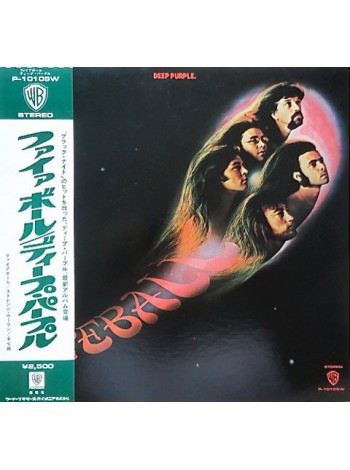 1403619		Deep Purple – Fireball , no OBI	Hard Rock 	1971	Warner Bros. Records – P-10109W	NM/NM	Japan	Remastered	1976