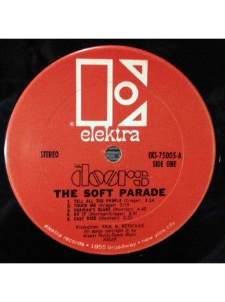 1403620		The Doors ‎– The Soft Parade 	Psychedelic Rock	1969	Elektra – EKS 75005	NM/NM	USA	Remastered	1987