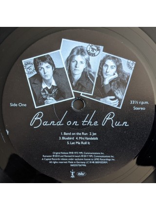 33000889	Paul McCartney & Wings* – Band On The Run	" 	Pop Rock"	  Remastered, 180 Gram	1973	" 	MPL (2) – 0602557567496, Capitol Records – 0602557567496"	S/S	 Europe 	Remastered	17.11.17