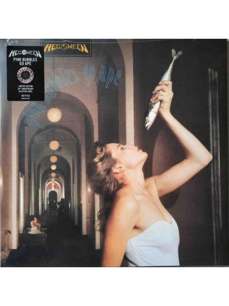 33000640	 Helloween – Pink Bubbles Go Ape	" 	Heavy Metal"	Pink With Black Splatter, 30th Anniversary	1991	" 	BMG – BMGCATLP62C, Sanctuary – BMGCATLP62C"	S/S	 Europe 	Remastered	24.09.21