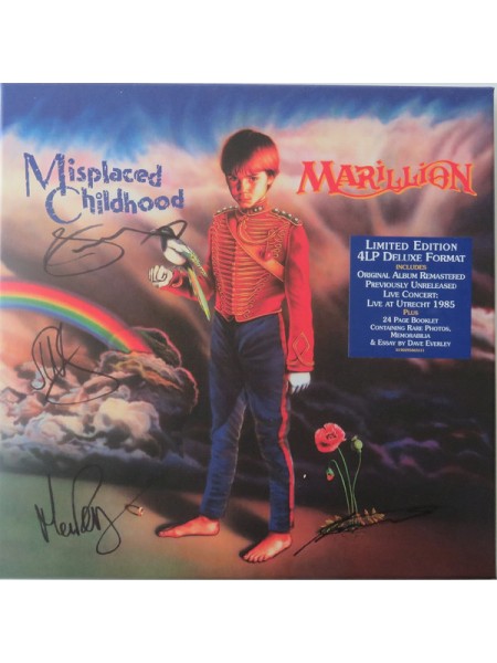 180071	Marillion – Misplaced Childhood  Box Set, Deluxe Edition, Limited Edition 4LP	1985	2017	"	Parlophone – 0190295865511"	S/S	Europe