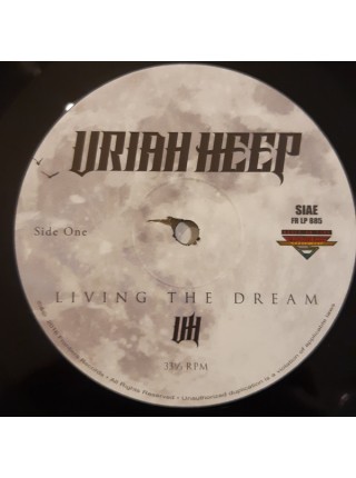 1700458		Uriah Heep – Living The Dream		"	Hard Rock, Prog Rock"	2018	"	Frontiers Music SRL – FR LP 885"	S/S	ITALY	Remastered	2018	BLACK