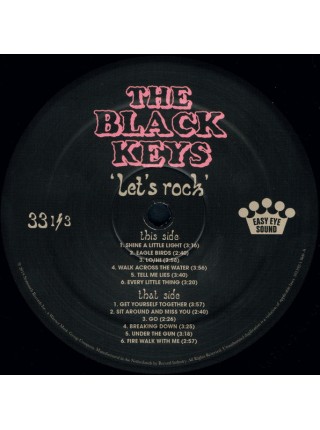 35002312		 The Black Keys – Let's Rock	" 	Blues Rock, Alternative Rock"	Black	2019	" 	Nonesuch – 0075597924930"	S/S	 Europe 	Remastered	28.06.2019