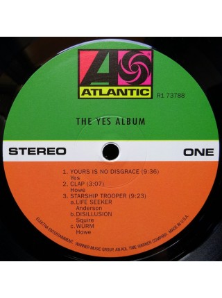35002337		 Yes – The Yes Album	" 	Prog Rock"	Black, Gatefold	1971	 Atlantic – R1 73788	S/S	 Europe 	Remastered	13.06.2003