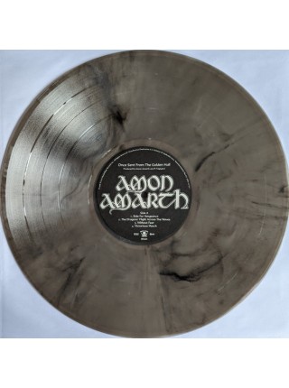 35002269		 Amon Amarth – Once Sent From The Golden Hall,  Smoke Grey Marbled	" 	Death Metal"	Smoke Grey Marbled	1997	" 	Metal Blade Records – 3984-14133-1"	S/S	 Europe 	Remastered	########