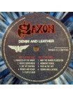 35015694	 	 Saxon – Denim And Leather	" 	Heavy Metal"	Blue White Splatter, Limited	1981	" 	BMG – BMGCAT161LP"	S/S	 Europe 	Remastered	25.05.2018