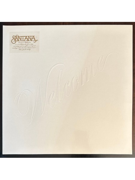 35015730	 	 Santana – Welcome	" 	Fusion, Jazz-Rock, Latin Jazz"	Black, 180 Gram	1973	" 	Speakers Corner Records – PC32445"	S/S	 Europe 	Remastered	27.08.2012