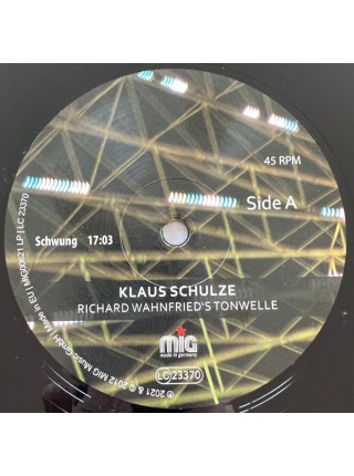 35016175	 	Klaus Schulze - Richard Wahnfried's Tonwelle	" 	Berlin-School, Krautrock"	Black	1981	" 	MIG – MIG00621 LP"	S/S	 Europe 	Remastered	26.08.2022