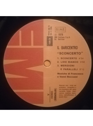 35005873		 Il Baricentro – Sconcerto	" 	Jazz, Rock"	Black, 180 Gram, Limited	1976	" 	EMI – 3598263"	S/S	 Europe 	Remastered	23.07.2021