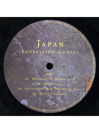 35005875		Japan - Exorcising Ghosts   2lp	" 	Synth-pop, New Wave"	Black, Gatefold, Half Speed Mastering	1984	" 	Virgin EMI Records – ARHSDLP009"	S/S	 Europe 	Remastered	07.10.2022