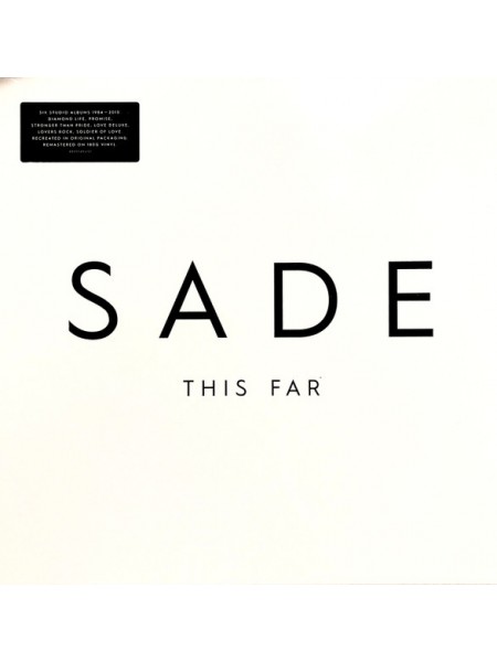 35006537	 Sade – This Far (Box) (Half Speed) 6lp	" 	Soul-Jazz, Downtempo"	2020	" 	Epic – 88985456121, Sony Music – 88985456121"	S/S	 Europe 	Remastered	09.10.2020	889854561215
