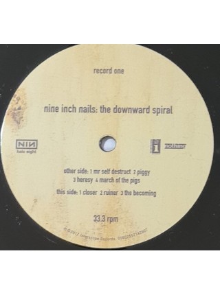 35007114	 Nine Inch Nails – The Downward Spiral  2lp	" 	Industrial Metal, Alternative Rock"	1994	" 	Interscope Records – 00602557142785"	S/S	 Europe 	Remastered	31.12.2017