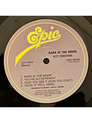 35008222		 Ozzy Osbourne – Bark At The Moon	" 	Hard Rock, Heavy Metal"	Black	1983	"	Sony Music – 19658740831, Legacy – 19658740831, Epic – 19658740831 "	S/S	 Europe 	Remastered	17.11.2023