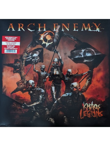 35008235		 Arch Enemy – Khaos Legions	" 	Death Metal, Symphonic Metal"	Black, 180 Gram	2011	"	Century Media – 19658814561 "	S/S	 Europe 	Remastered	28.07.2023