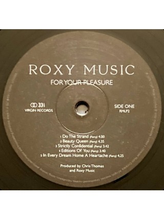 35003089	 Roxy Music – For Your Pleasure	" 	Art Rock, Experimental, Glam"	1973	Remastered	2022	" 	Virgin – RMLP2"	S/S	 Europe 