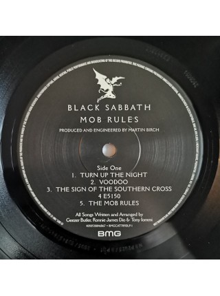 1800048	Black Sabbath – Mob Rules  2lp	"	Heavy Metal"	1981	"	BMG – BMGCAT785DLP, BMG – 4050538846850"	S/S	Europe	Remastered	2022