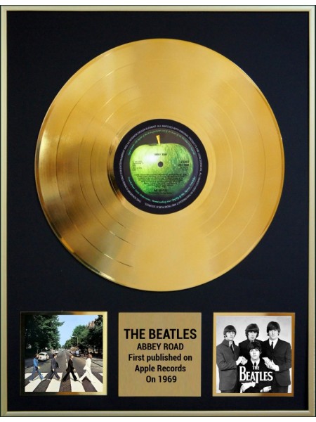 98045  Реплика студийной золотой записи The Beatles - Abbey Road