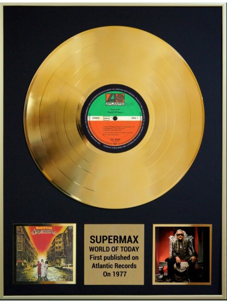 98042  Реплика студийной золотой записи Supermax - World Of Today