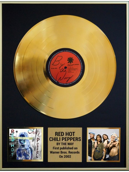 98037  Реплика студийной золотой записи Red Hot Chili Peppers - By The Way