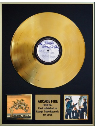 98002	Золотая реплика музыкального альбома	Arcade Fire  - Funeral 