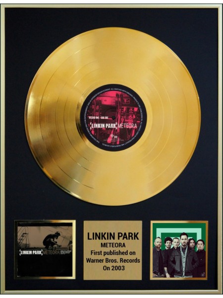 98025   Реплика студийной золотой записи Linkin Park - Meteora