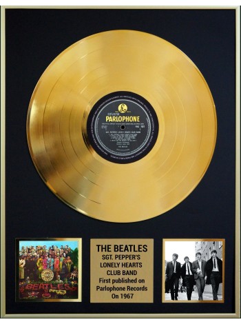 98046  Реплика студийной золотой записи The Beatles - Sgt. Pepper's Lonely Hearts Club Band   ( При заказе любых 3 шт. цена 5 000 руб.)