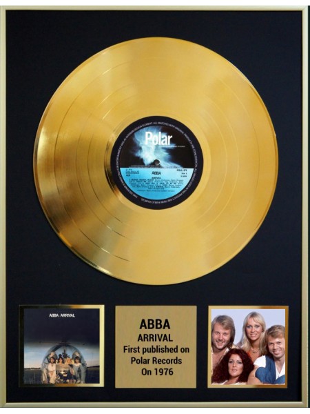 98003	Золотая реплика музыкального альбома	ABBA – Arrival ( При заказе любых 3 шт. цена 5 000 руб.)