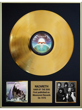 98027  Реплика студийной золотой записи Nazareth - Hair Of The Dog   ( При заказе любых 3 шт. цена 5 000 руб.)