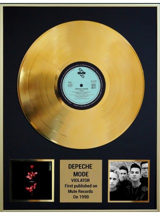 98012	Золотая реплика музыкального альбома	Depeche Mode - Violator