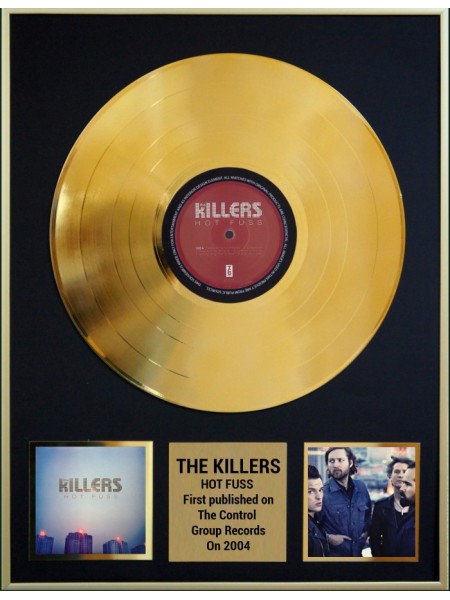 98048  Реплика студийной золотой записи The Killers - Hot Fuss