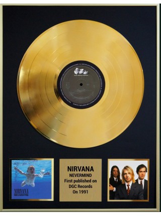 98029  Реплика студийной золотой записи Nirvana - Nevermind