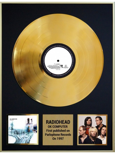 98036  Реплика студийной золотой записи Radiohead - OK Computer   ( При заказе любых 3 шт. цена 5 000 руб.)
