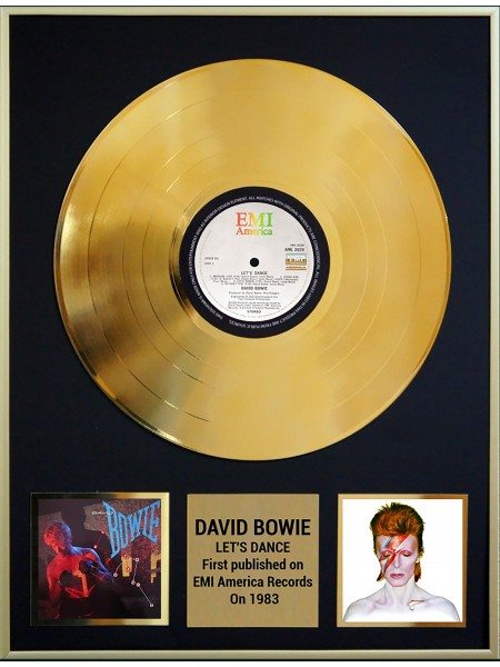 98009	Золотая реплика музыкального альбома	David Bowie ‎– Let's Dance