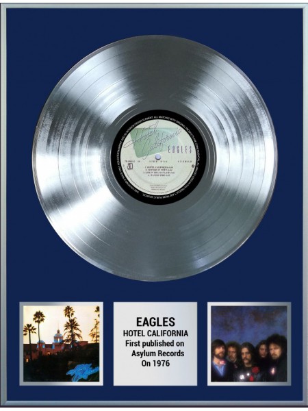 99009	Платиновая реплика музыкального альбома	Eagles – Hotel California