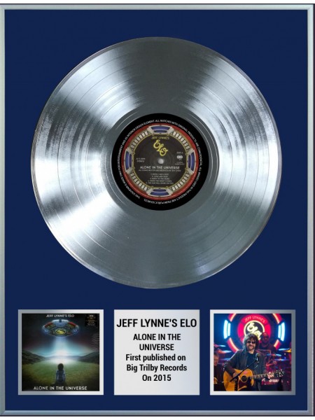 99011	Платиновая реплика музыкального альбома	Jeff Lynne's ELO – Alone In The Universe
