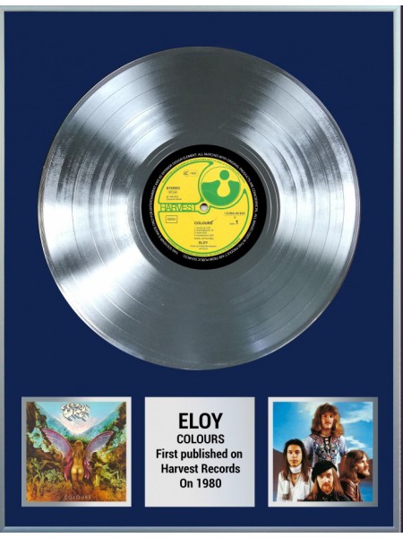 99012	Платиновая реплика музыкального альбома	Eloy – Colours