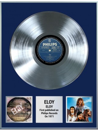 99013	Платиновая реплика музыкального альбома	Eloy – Eloy
