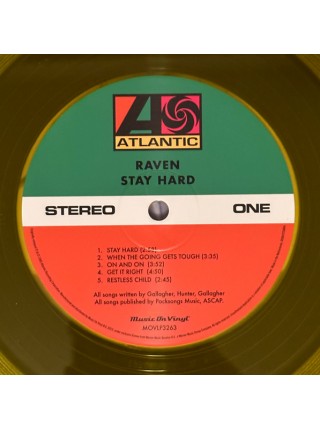 35006293	Raven - Stay Hard (coloured)	" 	Heavy Metal"	1985	" 	Music On Vinyl – MOVLP3263"	S/S	 Europe 	Remastered	07.04.2023