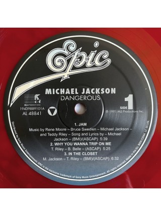 35007600	 Michael Jackson – Dangerous  (coloured) 2LP 	" 	Pop Rap, Pop Rock"	1991	" 	Epic – 19439889101"	S/S	 Europe 	Remastered	12.11.2021