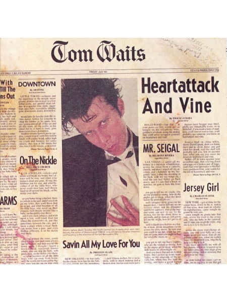 35008133		 Tom Waits – Heartattack And Vine	" 	Blues Rock"	Black, 180 Gram	1980	" 	Anti- – 7571-1"	S/S	 Europe 	Remastered	14.09.2018